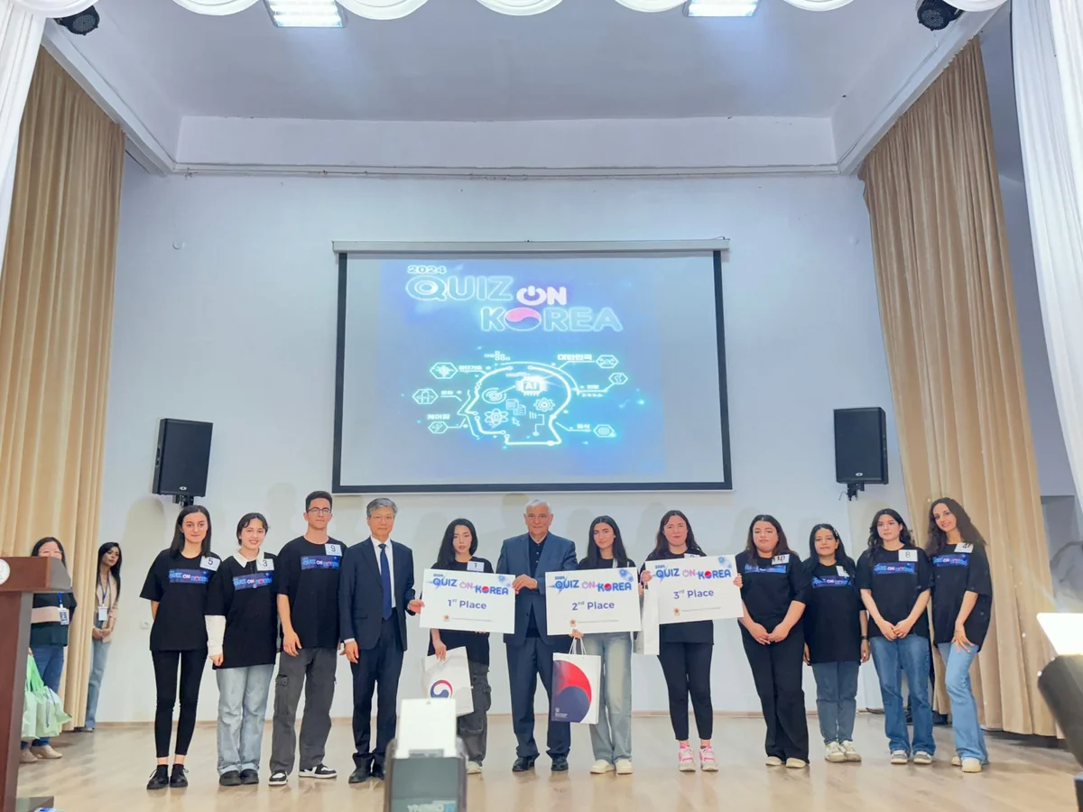 Azərbaycan Dillər Universitetində “Quiz on Korea” adlı viktorina keçirilib