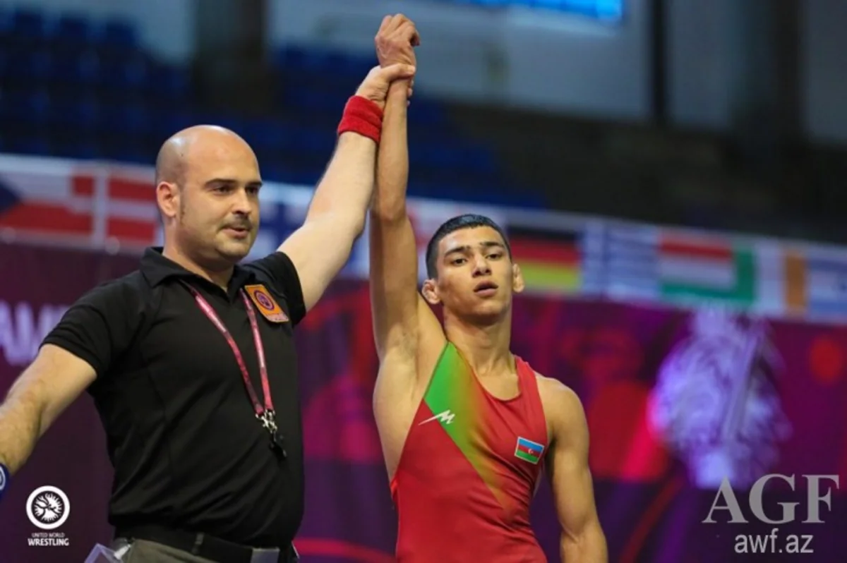 Azərbaycan güləşçiləri Avropa çempionatında iki qızıl, bir bürünc medal qazanıblar - VİDEO - FOTO