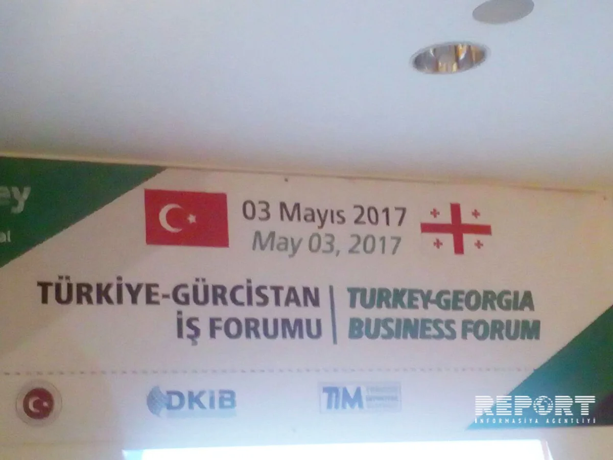 Tbilisidə Gürcüstan-Türkiyə biznes forumu keçirilir - FOTO