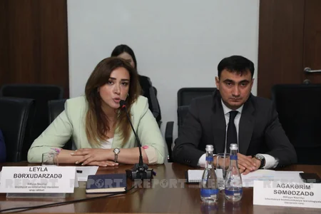 Dayanıqlı inkişaf üçün ədalətli, sülhsevər və açıq cəmiyyətləri təşviq etmək” mövzusunda ictimai müzakirə keçirilib