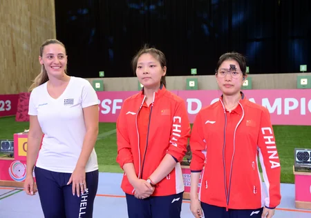 Bakıdakı dünya çempionatında medal və lisenziya əldə edən ilk qadın atıcılar bəlli olub