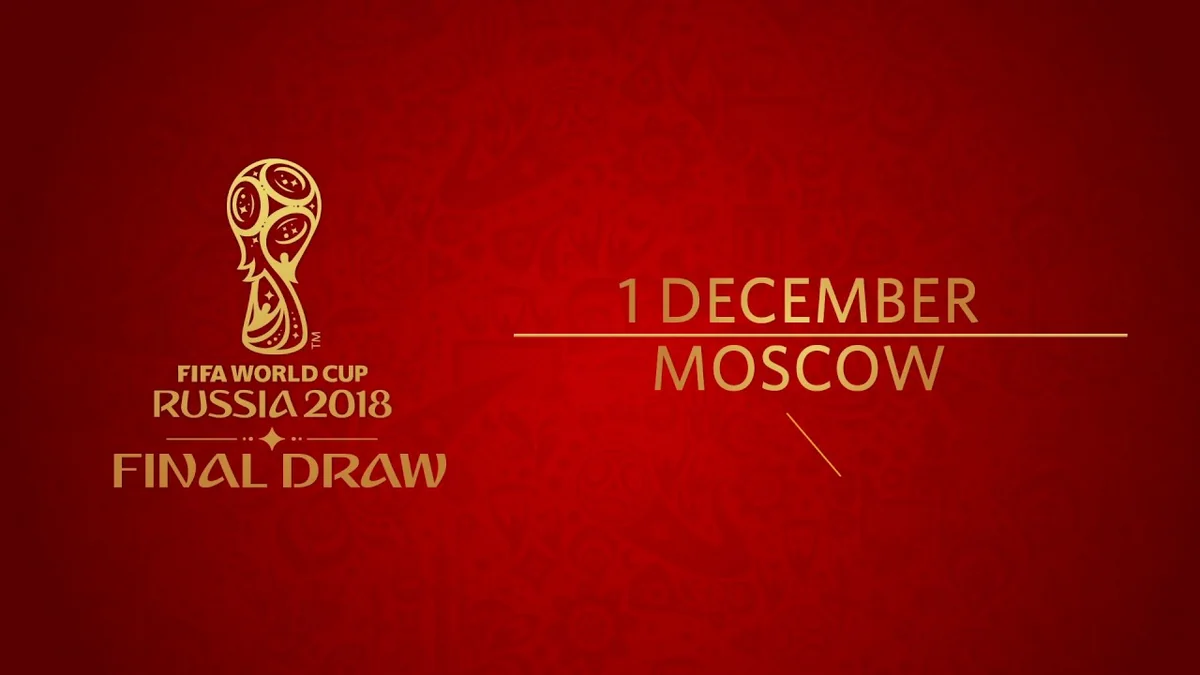 The World Cup 2018 draw will be held today