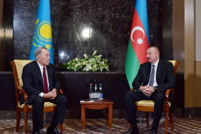 Nursultan Nazarbayev Prezident İlham Əliyevi təbrik edib