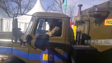 11 автомобилей РМК беспрепятственно проехали в обоих направлениях дороги Ханкенди-Лачын