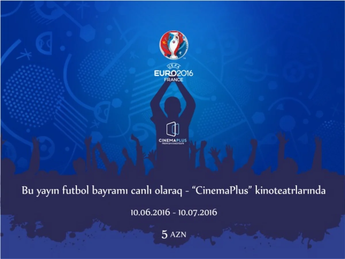 В CinemaPlus в прямом эфире будет показан Чемпионат Европы по футболу