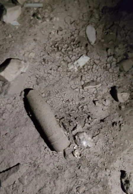 Tovuzda top mərmisi aşkarlandı