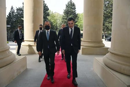 Azərbaycan və Gürcüstan XİN başçıları arasında görüş keçirilib - YENİLƏNİB-2