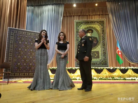 Silahlı Qüvvələrin Təlim və Tədris Mərkəzində Yolumuz Heydər Əliyev yoludur mövzusunda tədbir keçirilib