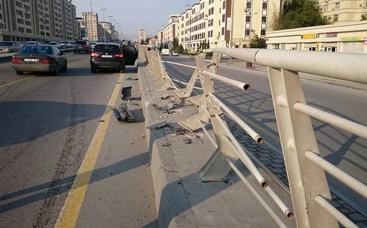 Azərbaycanda 9 ayda yol təsərrüfatına dəymiş ziyanın məbləği açıqlanıb