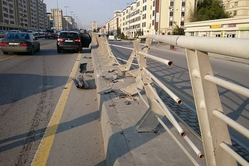 Azərbaycanda 9 ayda yol təsərrüfatına dəymiş ziyanın məbləği açıqlanıb