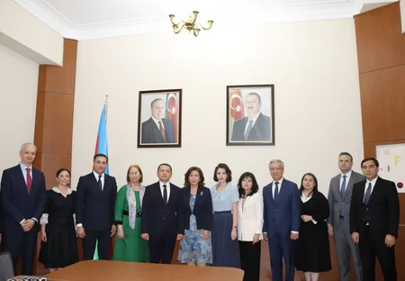 Dövlət Komitəsində Özbəkistan nümayəndə heyəti ilə görüş keçirilib