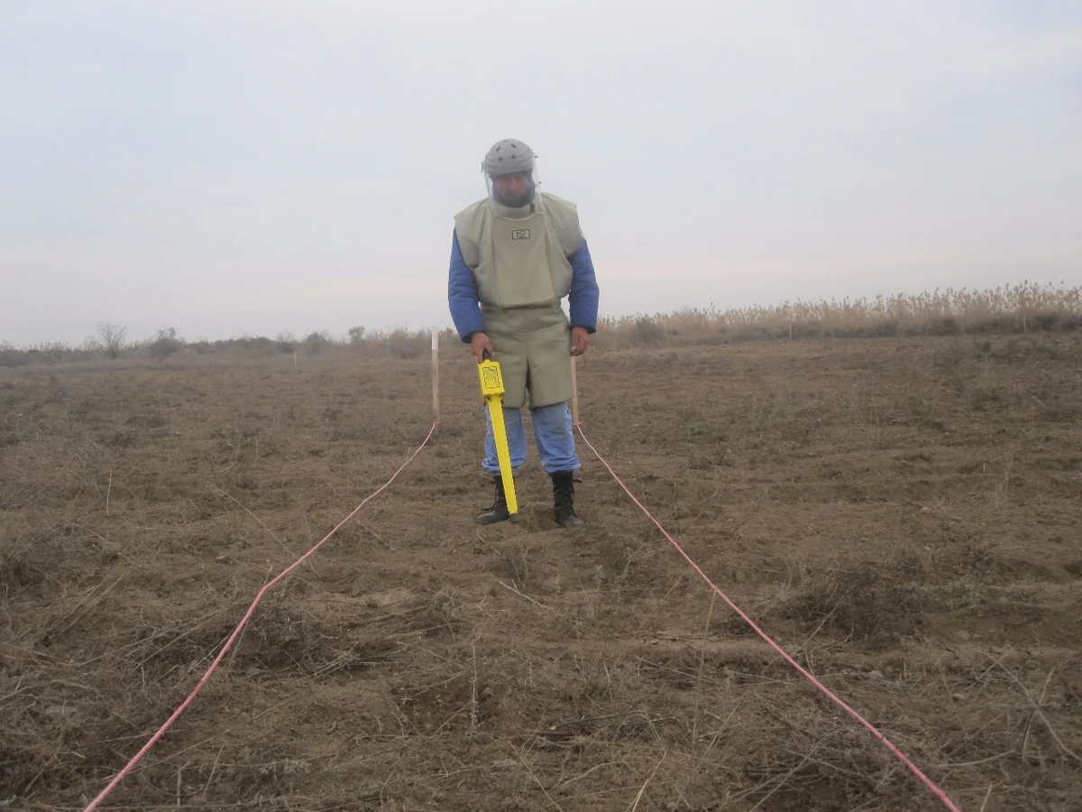 Cocuq Mərcanlıda 19 gündə 9 ədəd partlamamış hərbi sursat aşkarlanıb