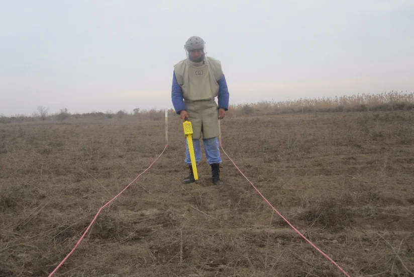 Cocuq Mərcanlıda 19 gündə 9 ədəd partlamamış hərbi sursat aşkarlanıb