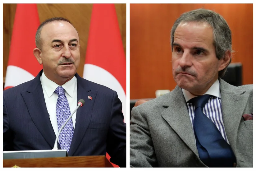 Глава МИД Турции и гендиректор МАГАТЭ обсудили ситуацию на ЗАЭС