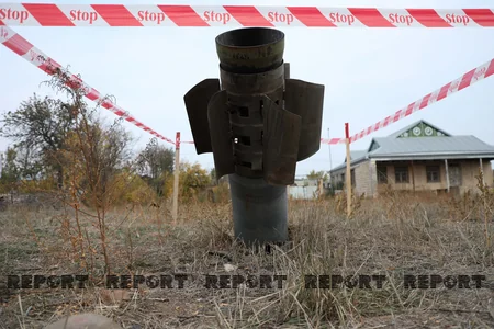 Двигатель выпущенной армянами ракеты упал в сад жителя Тертера