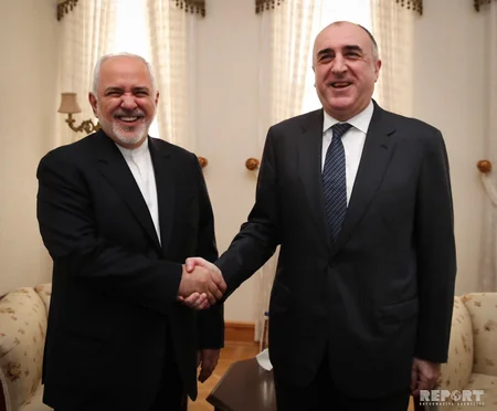 Elmar Mammadyarov meets with Iranian Foreign Minister - PHOTO - VIDEO