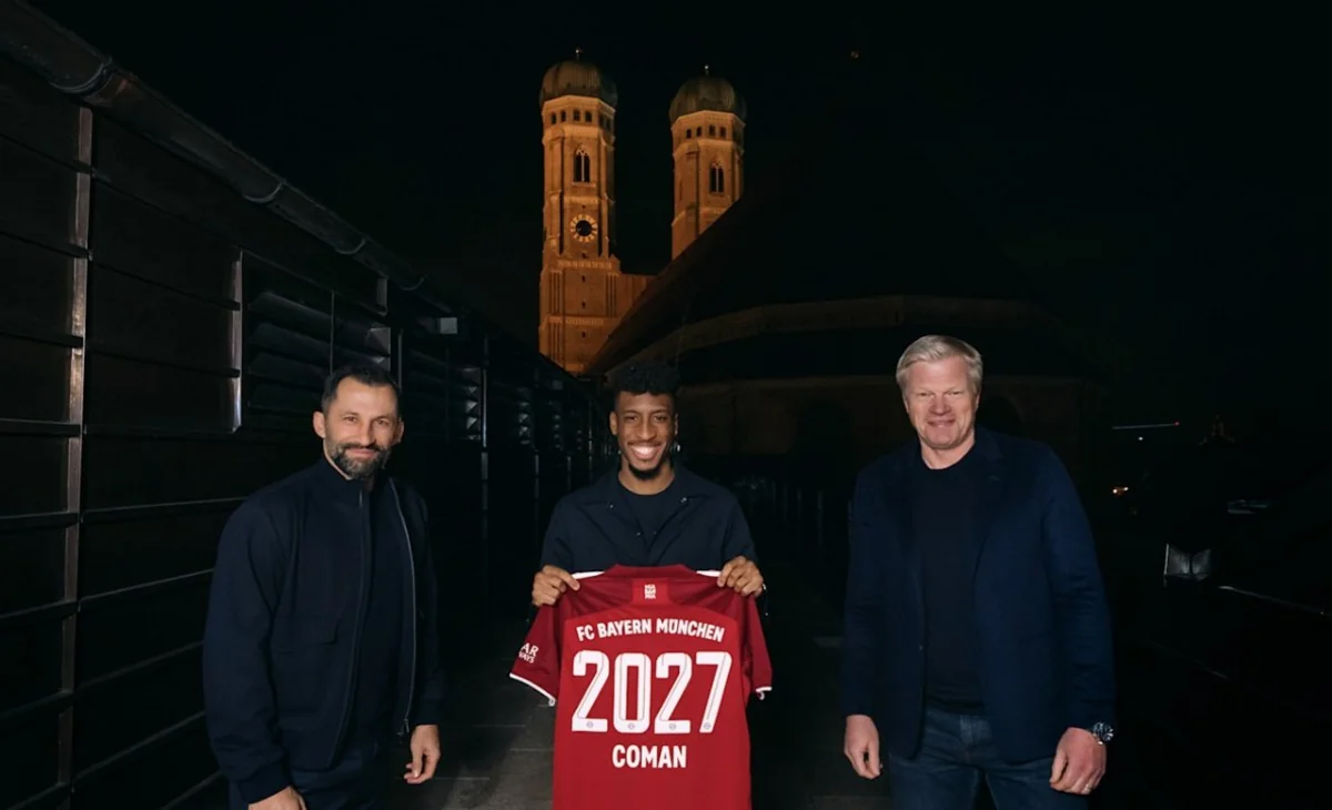 Коман продлил контракт с Баварией