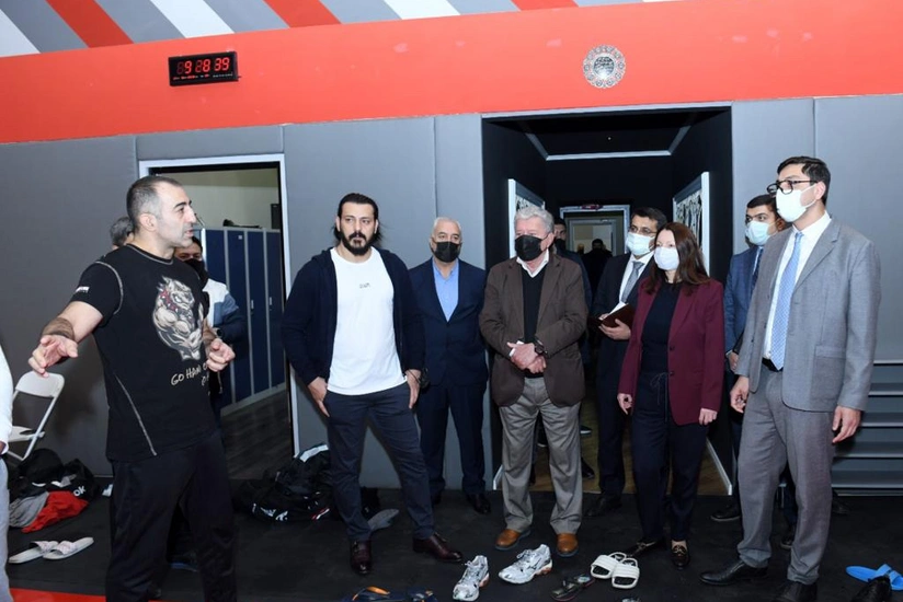 Fərid Qayıbov Zabit Səmədovla görüşüb