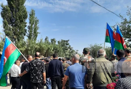 Antiterror tədbirləri zamanı şəhid olan İlkin Qarayev Samuxda dəfn edilib - YENİLƏNİB