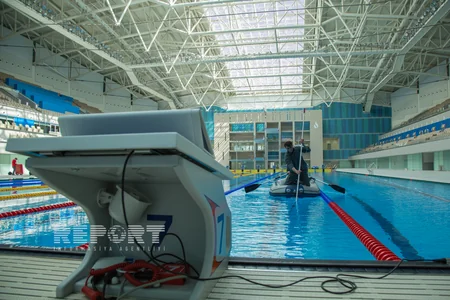 Yeni açılan Bakı Su İdmanı Mərkəzindən - REPORTAJ