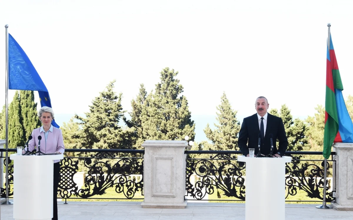Azərbaycan lideri və Avropa Komissiyasının Prezidenti mətbuata bəyanatlarla çıxış ediblər