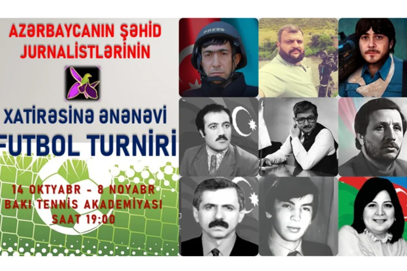 Şəhid jurnalistlərin xatirəsinə 2-ci Ənənəvi Futbol Turniri başlayır