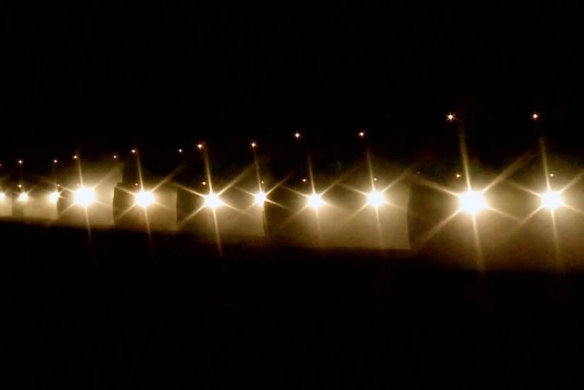 Təlimlərdə qoşunların gecə vaxtı yerdəyişməsi keçirilib - VİDEO