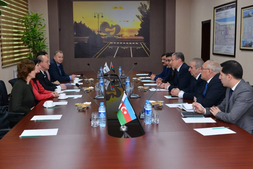 Azərikimyada Litva Bələdiyyələr İttifaqının nümayəndə heyəti ilə görüş keçirilib
