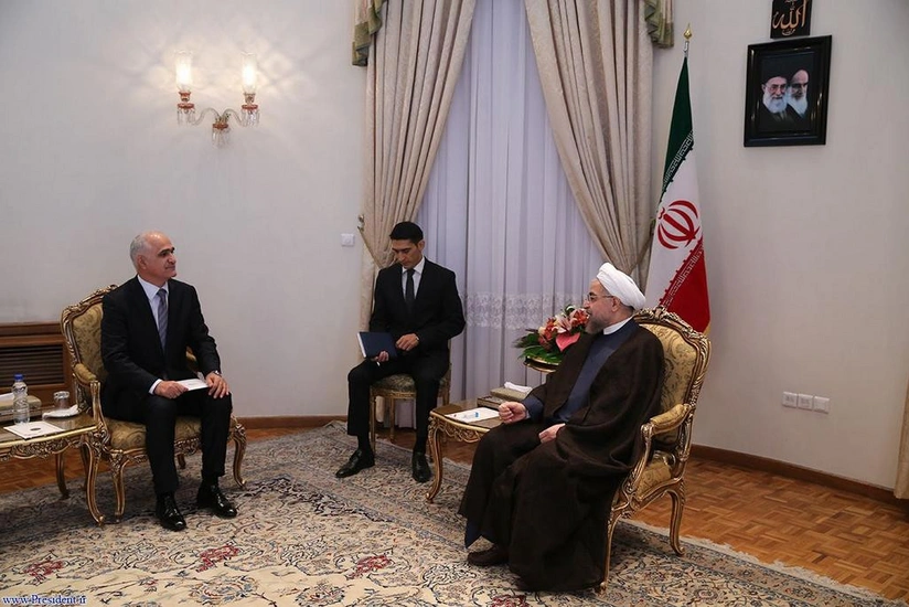 Министр экономики и промышленности Азербайджана встретился с президентом Ирана