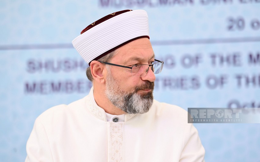 Əli Erbaş: Azad olunan ərazilərdə susdurulan azanlar qiyamətədək oxunacaq