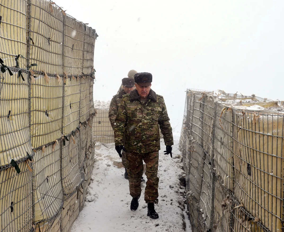 Начальник Генштаба внезапно посетил Шушу и Гадрут