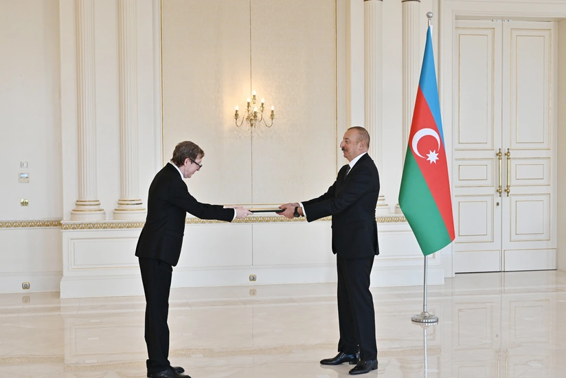 President Ilham Aliyev receives credentials of Algeria's new ambassador