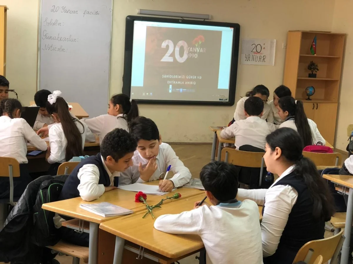20 Yanvara həsr olunmuş xüsusi dərslər keçiriləcək
