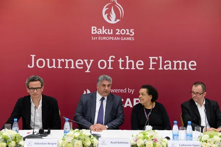 Bakı 2015 məşəlinin marşrutu açıqlanıb - ƏLAVƏ OLUNUB