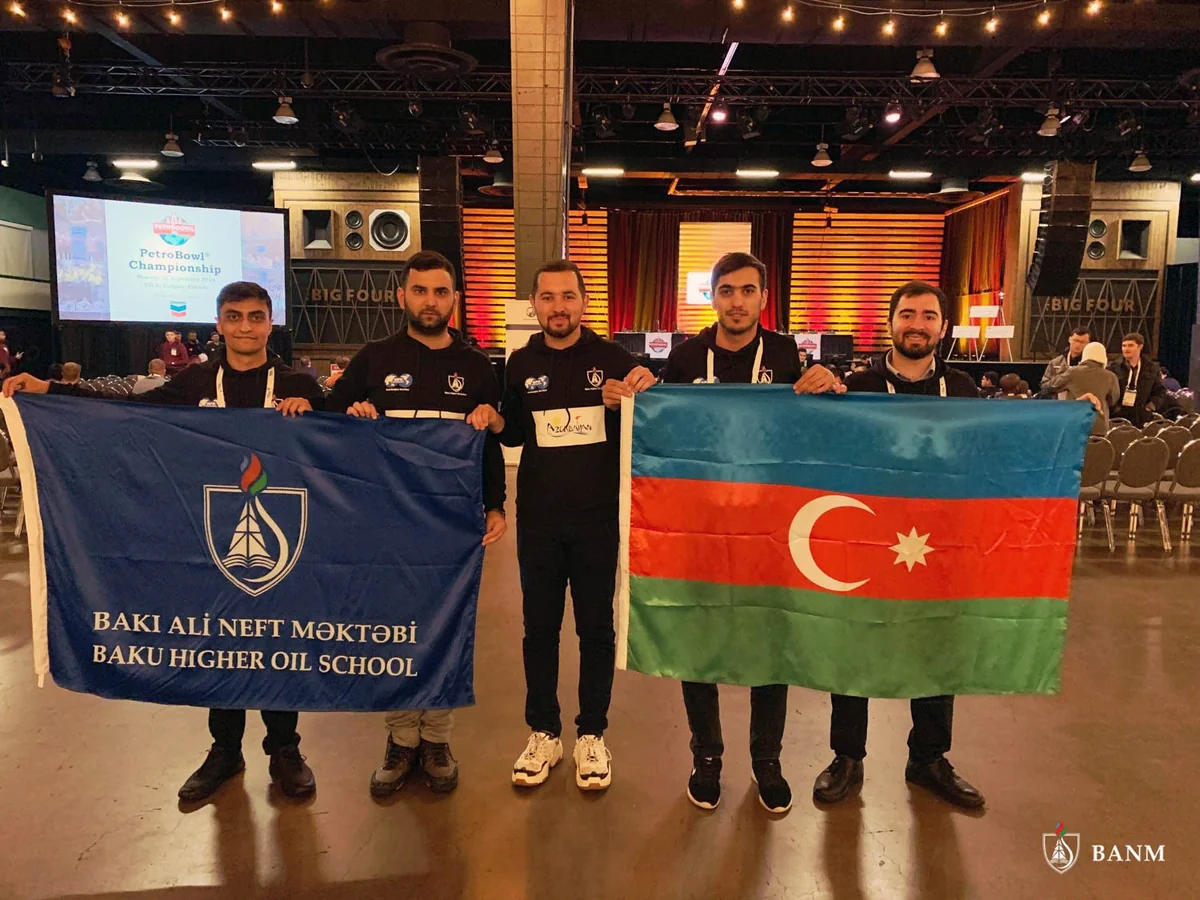 Students of Baku Higher Oil School represent Azerbaijan at prestigious international oil and gas competition