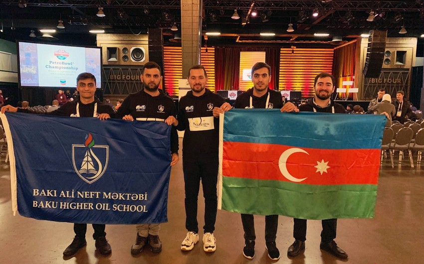 Students of Baku Higher Oil School represent Azerbaijan at prestigious international oil and gas competition