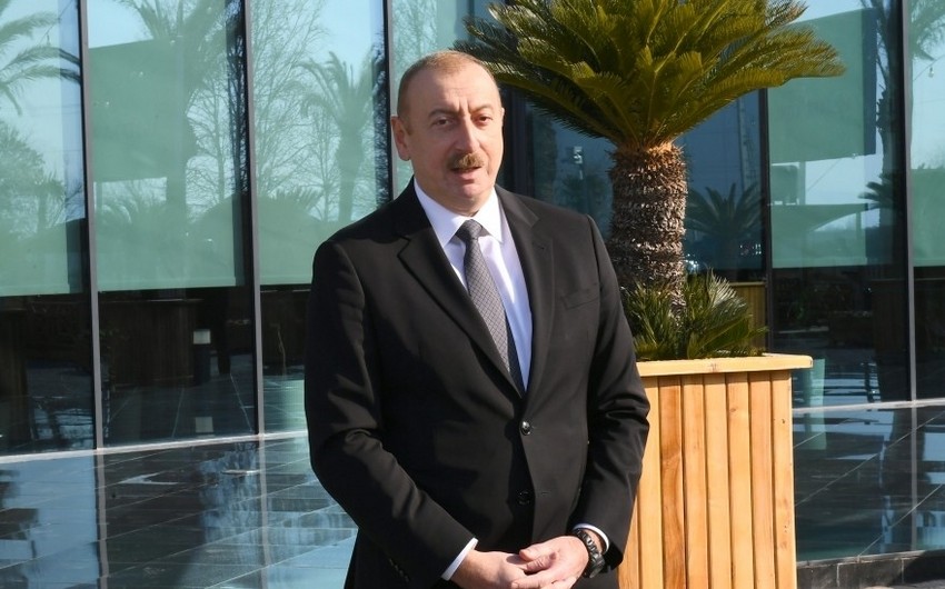 Dövlət başçısı: Azərbaycanda sahibkarlar, investorlar üçün çox gözəl şərait yaradılıb