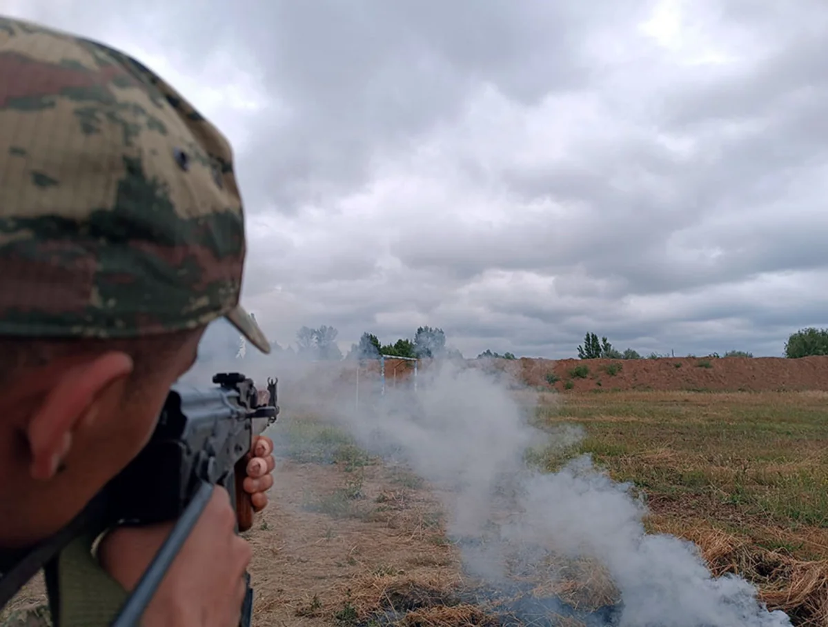 Reservists accomplishing next tasks within training session