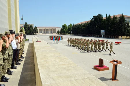 Zabit ixtisas kursunun buraxılış mərasimi keçirilib