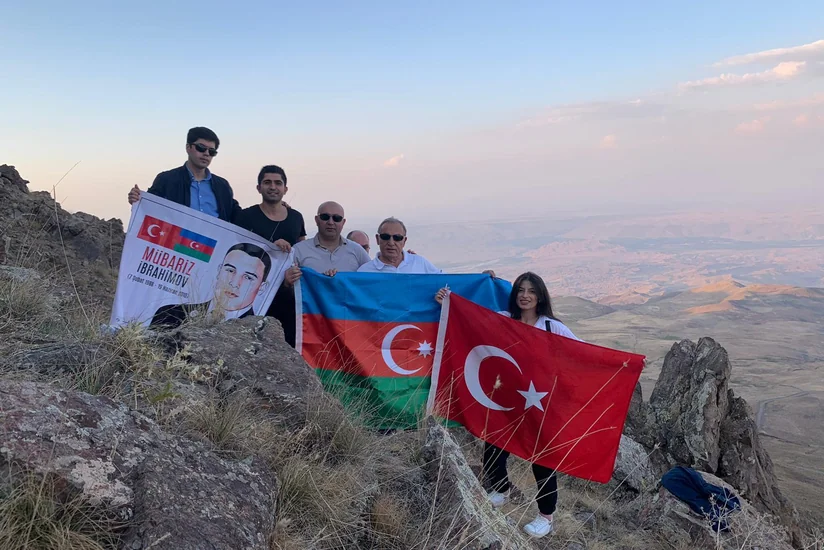 Türkiyədə “Mübariz zirvəsi”nə yürüş təşkil olunub