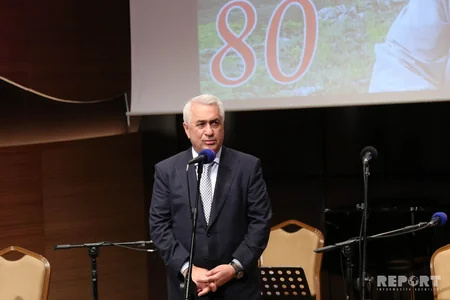 Aşıq Şəmşir Mədəniyyət Ocağı Məmməd Aslanın 80 illik yubileyini qeyd edib
