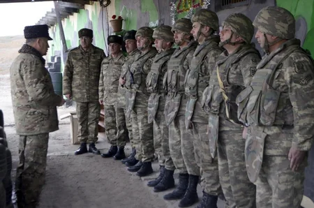 Hərbi hissələrdə Açıq qapı günü keçirilib - FOTO