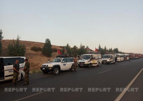 Azerbaijani firefighters return from Turkey