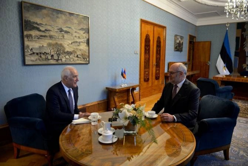 Estonian president calls for peace and stability between Azerbaijan and Armenia