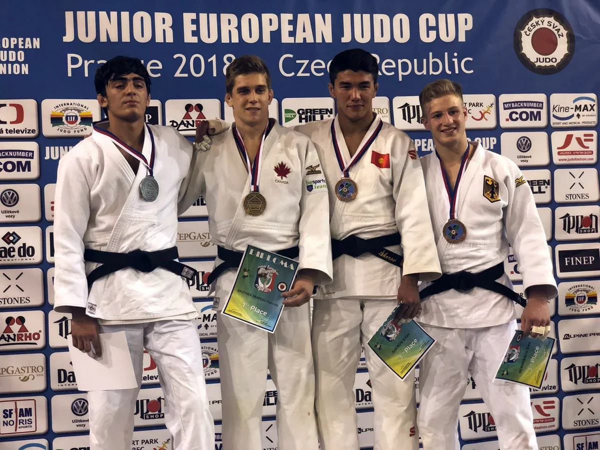 Azərbaycan cüdoçusu Praqada gümüş medal qazanıb