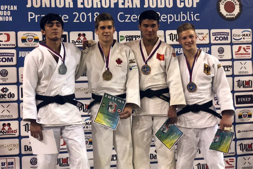 Azərbaycan cüdoçusu Praqada gümüş medal qazanıb