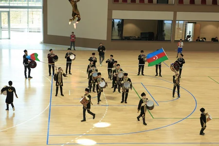 Gəncədə Heydər Əliyevin anadan olmasının 101-ci ildönümünə həsr olunmuş respublika voleybol turniri keçirilib