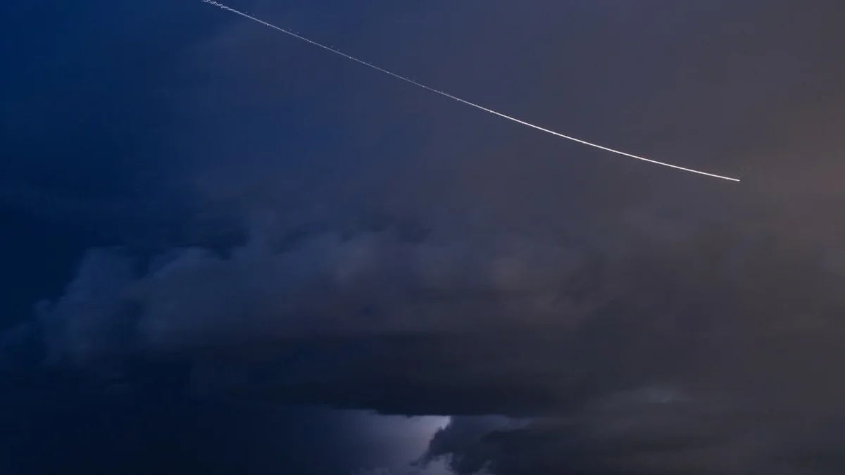 Residents of Turkey's Izmir spot flashing light in sky