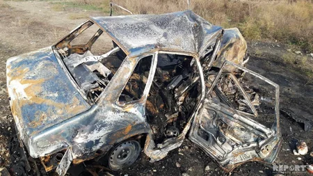 Ağcabədidə avtomobildə yanan şəxslərin kimliyi məlum olub - FOTO - VİDEO