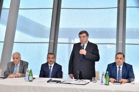 Azərsuda Su Təsərrüfatı və Meliorasiya İşçiləri Günü qeyd edilib